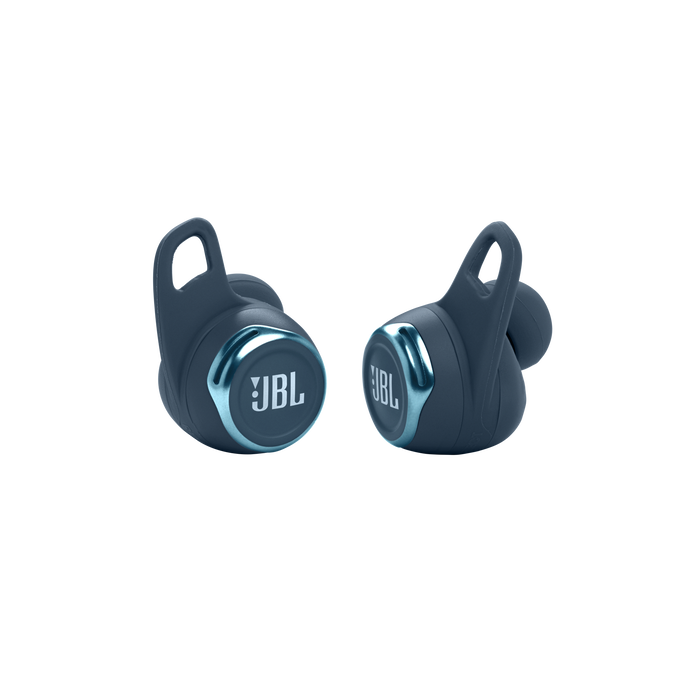 JBL Reflect Flow Pro - Blue - Waterproof true wireless Noise Cancelling active sport earbuds - Left image number null
